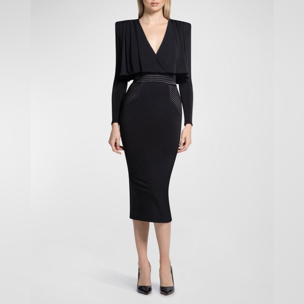Zhivago NWT The Will Capelet Midi Dress Size 4 (wears like 2) - NEVER worn